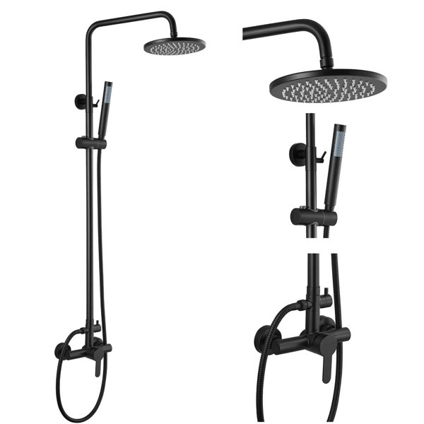 Vicllax direct Outdoor Shower Tap Combination Set & Reviews Wayfair
